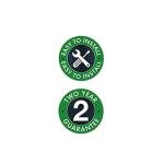 Aquagarden Outdoor Pond Air Pump Kit with Stones