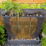 Large Zen Buddha Outdoor Fountain for Gardens