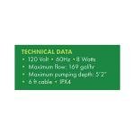 Aquagarden Outdoor Pond Air Pump Kit with Stones