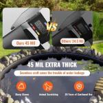 Durable 10x15 ft Pond Liner for Water Features