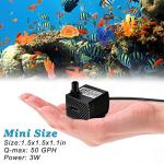 Mini Submersible Water Pump for Fountains and Ponds