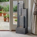 Takamota Modern Cascading Water Fountain with Lights