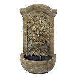 Sunnydaze 31" Solar Wall Water Fountain - Florentine