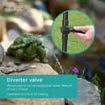 TotalPond Large Black Nozzle Kit for Ponds