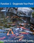 AquaMiracle Koi Pond Aerator for 1000 Gallons
