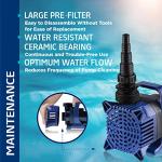 Alpine 5200 GPH Quiet Submersible Water Pump