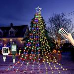 Outdoor Star String Lights for Christmas Decor