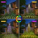 Outdoor Star String Lights for Christmas Decor