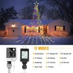 Outdoor Star String Lights for Christmas Decor