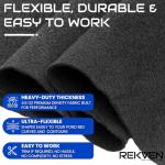 Pond Liner Underlayment Fabric with Garden Staples