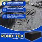 Pond Liner Underlayment Fabric with Garden Staples