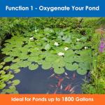 AquaMiracle Koi Pond Aerator with Accessories