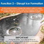 AquaMiracle Koi Pond Aerator with Accessories