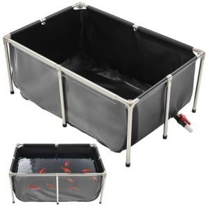 VEVOR 127 Gallon Foldable Koi Fish Pond