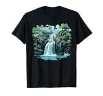 Waterfall Lovers T-Shirt for Cascade and Lagoon