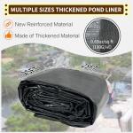 Large Reinforced PE Pond Liner for Outdoors