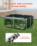 VEVOR 127 Gallon Foldable Koi Fish Pond