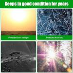 7x10ft Heavy-Duty Pond Liner for Outdoor Use