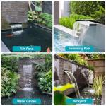 Complete Pond Waterfall Kit with LED Lights