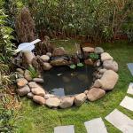 7x10 FT Heavy-Duty Pond Liner for Fish Ponds
