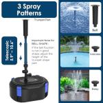 Koi Pond Filter and Fountain Kit 400GPH