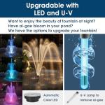 Koi Pond Filter and Fountain Kit 400GPH