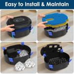 Koi Pond Filter and Fountain Kit 400GPH