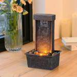 Tabletop Water Fountain with LED Lights