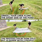 15 ft. x 20 ft. Durable Pond Liner