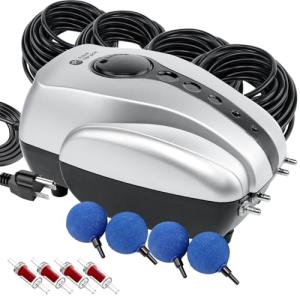 AquaMiracle Koi Pond Aerator Kit for 2000 Gallons