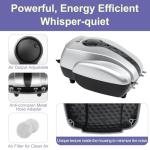 AquaMiracle Koi Pond Aerator Kit for 2000 Gallons