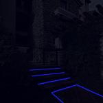 Blue Glow Pebbles for Outdoor and Garden Decor