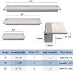 36'' Smart Waterfall Spillway with Color-Changing Lights