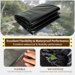 YeeZoo 10x10 FT Heavy-Duty Pond Liner