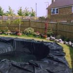 Jamesvan 7x10 FT PVC Pond Liner for Fish