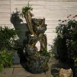 Cascading Water Fountain with LED Lights, 43.7