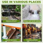 20 x 30 ft Black Pond Liner for Water Features