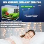 Quiet Mini Submersible Fountain Pump, 90GPH