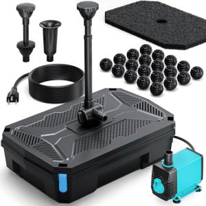 Pond Filter Pump Kit with UV Clarifier