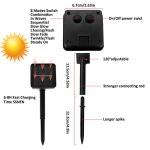 Solar Fairy Bunch Lights for Outdoor Gardens