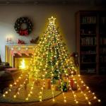 320 LED Waterfall Tree Lights with Star Topper
