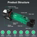 100W Pond Pump with Adjustable Outlet and Power Cord