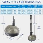 OYO WATER Submersible 264GPH Pond Fountain Pump