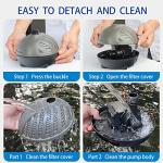 OYO WATER Submersible 264GPH Pond Fountain Pump