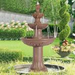 Italian Outdoor Garden Fountain - 48.4'' Tall