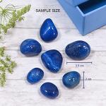 Blue Sapphire River Rocks for Gardens and Aquariums