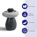 Eco-Friendly 24" Waterfall Fountain with LED Light