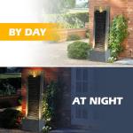 TITIMO 49.6" Rock Water Fountain with Lights