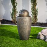 Modern Sphere Water Fountain with LED Light