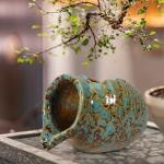 Ceramic Tabletop Water Fountain with Flowing Water